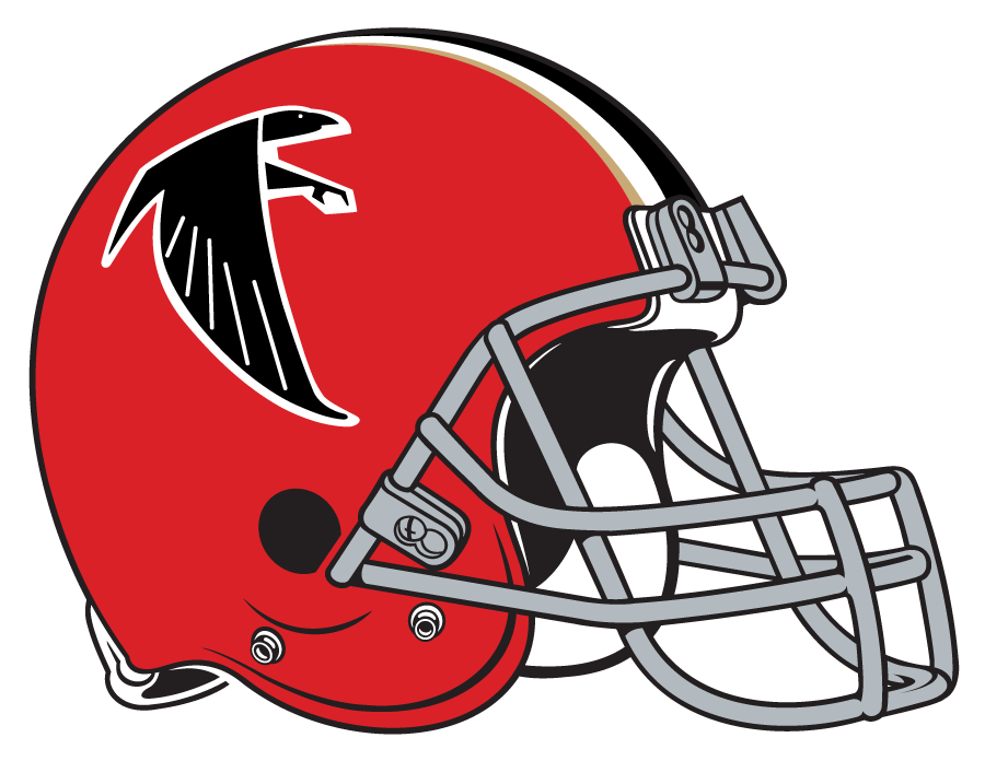 Atlanta Falcons 1966-1969 Helmet logo iron on transfers for T-shirts